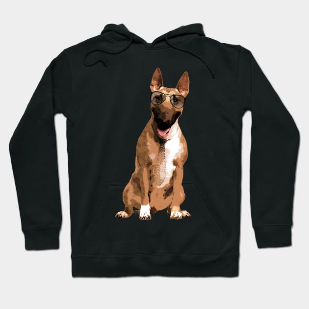 Bull Terrier  - Bully Hoodie by Nartissima